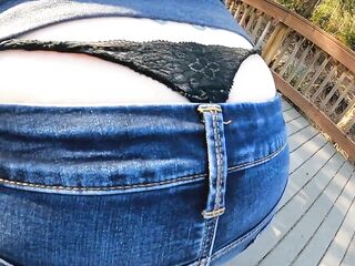 Whale Tail Large Butt Mother I'd Like To Fuck Public Exhibitionist