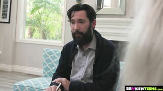 BrokenTeens - Sweet Teen Lexi Lore Takes A Load From Her Psychiatrist