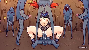 Hot Animated Model Vibrates In Explicit Pleasure