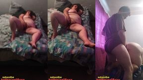fat whore fucked with cucumber like it s a huge black cock/ full scene on sheer