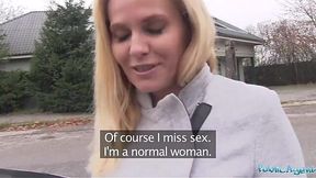 Desperate MILF Gives POV Blowjob for Job