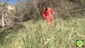 An Escaped Convict Gets Into MILFs House and Rams Her with His BBC