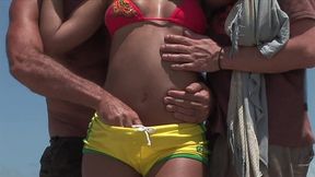 druuna diva takes dick on the sandy beach