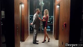 Deeper. Pretty gold digger is seduced by bf's dad