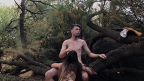 Fucking Her In The Woods After Dark