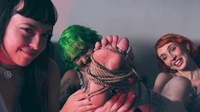 these feet only get excited with kinky games