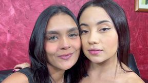 BRUNETTE SWALLOWING HER FRIEND - NEW TOP NADIA - NEW MR JULY 2024 - CLIP 1