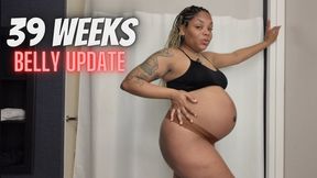 39 Weeks Final Belly Update