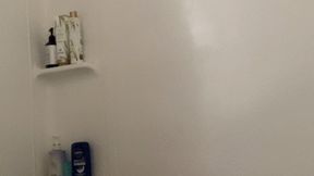 Sassy Sofia is spied on while in the shower, Sassy Sofia , full shower, Voyeurism