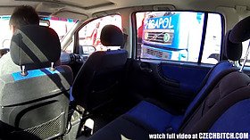 Tattoed Slutty Teen Fucked in Parking Lot