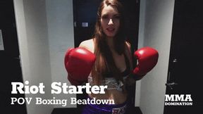 Riot Starter POV Boxing Beatdown 4K UHD
