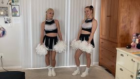 Sexy Teen Cheerleaders Suck Cock - Cumshot