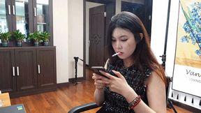 2023New tongtong`s smoking Hands free inhalation 4K