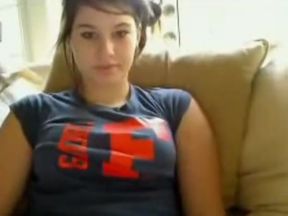 Cute Shy Teen Showing Off Her Petite Perky Body