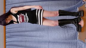 Your place is under my gothic Doc Martens boots (part 5 of 7), flo036x 1080p only18yo