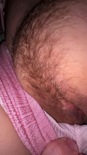 The most beautiful hairy pussy in this world