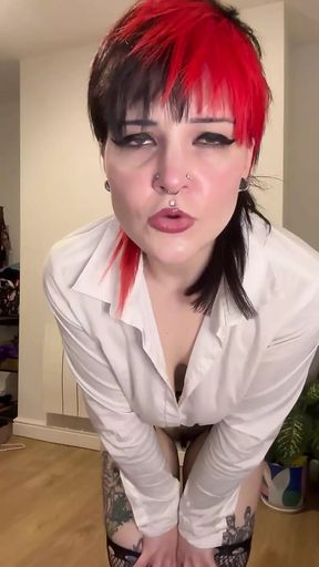 Pantless Tease: Horny Boy&#039;s Desperate Plea