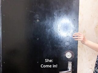 Angel Next Door asked me to Place in Light Bulb and Suck Knob
