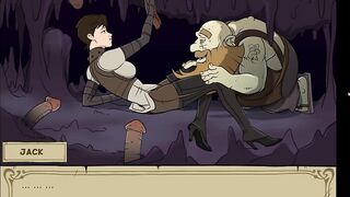 Witch Hunter Coach - Huge Amazing Booty 18 with Long Incredible Jugs Jerks off Midget's Ugly