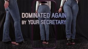 Dominated Again by Your Secretary in Black Ankle Boots (Vertical Version) - TamyStarly - Cock Balls Crush Trample, Shoejob, CBT, Trampling, Bootjob, Stomping