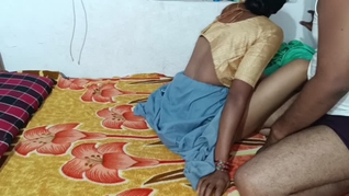 Indian hot wife Homemade in green colour saree xxx