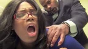 Office Fuck In Restroom (MP4)