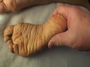 wrinkled soles
