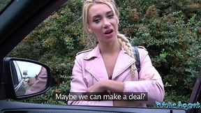 Slutty GF Needs Cash, Gets Fuck-Creampie by Public Agent