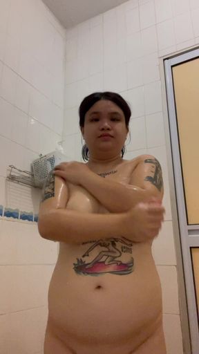 Chubby Asian Woman