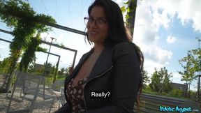 Gorgeous babe with huge boobs Amy Amor likes getting fucked by BBC