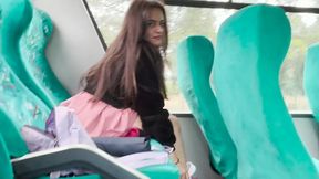 POV Amateur Gets Lucky on a Real City Bus