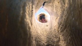Giantess' Sweaty Slipper Punishment - POV