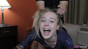 18yo Teen Gamer Girl Quinn Gets Creampied 4K