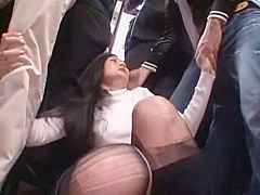 Incredible Japanese Chick Madoka Kitahara, Risa Murakami in Hottest Small Tits, Cumshot JAV clip