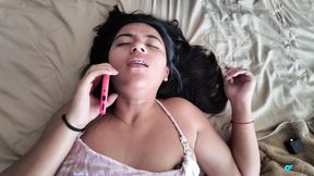 Mein freundie's sloppy 4-play with her bf, talkin' nasty, gettin' nasty