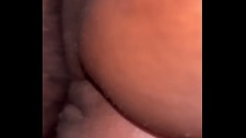 Dark-skinned, big-boned mature woman in missionary position.