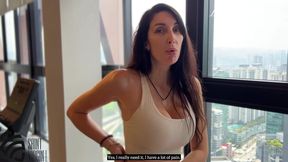 Stepmom Fucked with Masseur. Backstage