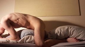 cum over my sexy pillow humping