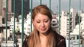 Young Jap babe loses virginity in steamy interview-fuck session, no regrets