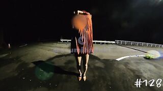 【あすみちゃんねる裏】#128『①カラーコーンでオナニー』『②車に見られまくりのおしがま下着歩行→オナニー→おしxx』