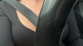Smoking While Driving ~ Miss Kiki