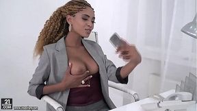 Luna Corazon's European DP and Interracial Anal with Big Tits