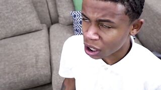 Ebony stepson plows his cute BBW mother Joslyn Jane