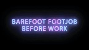 Hooters Footjob before Work