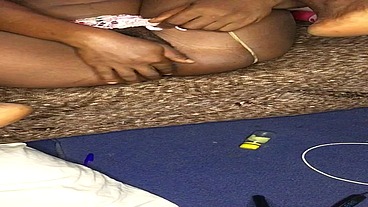 I love to masturbate in my pinky gstring