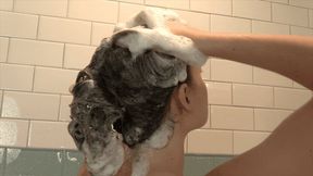 Sudsy Hair Washing Fun With Tyler Lynn (HD 1080p MP4)