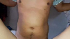 rainy day and my relative came to visit me, how rich is the mature cock