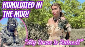 Town Whore Pelted with Mud - Public Humiliation + Ruined Dress