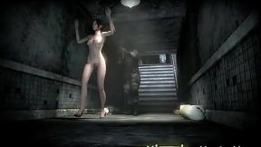 Ada Wong's Scary Encounter - Top 3D Erotic Cartoon!