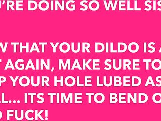 BOOTY TO THROAT TRAINING (SISSYGASM)